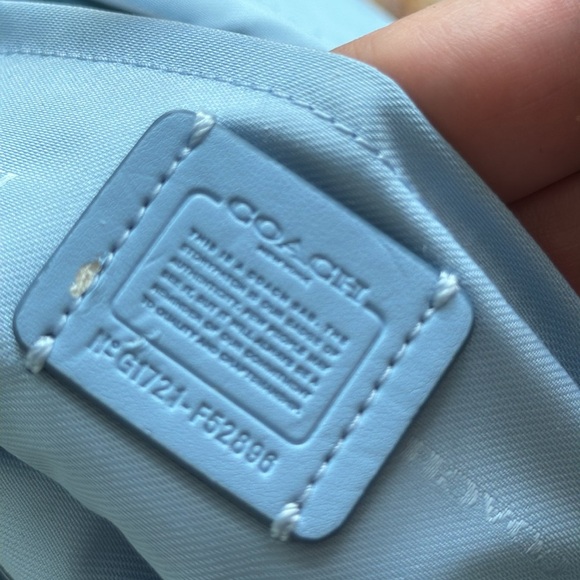 Coach Turnlock Pebbled Leather Crossbody Bag - Picture 13 of 17